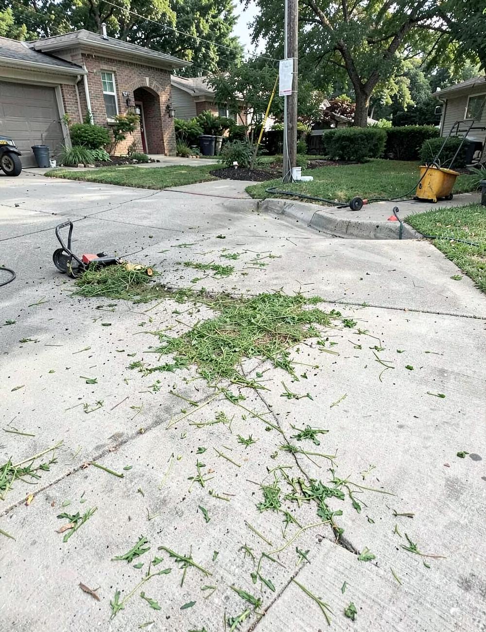 Maintained lawn and property in the Salem, Oregon area
